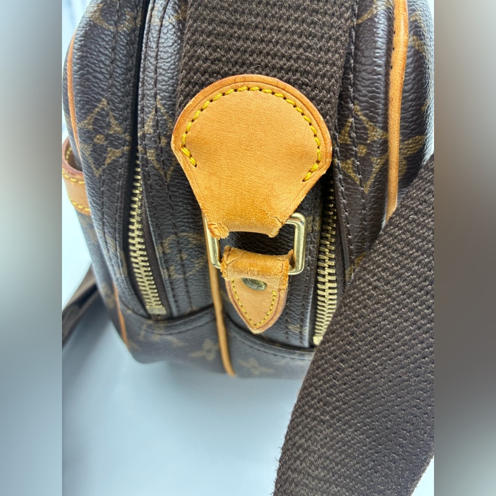 LOUIS VUITTON MONOGRAM REPORTER MESSENGER PM CROSSBODY UNISEX BAG - Picture 4 of 16